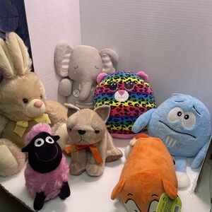 Plush Mix Lot Of 7 Plush